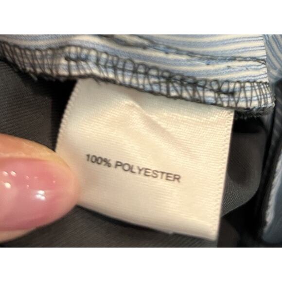 Peter Millar Crown Crafted Gray Pleated 100% Poly Men's Chino Pants Size 40/32 - Picture 4 of 6